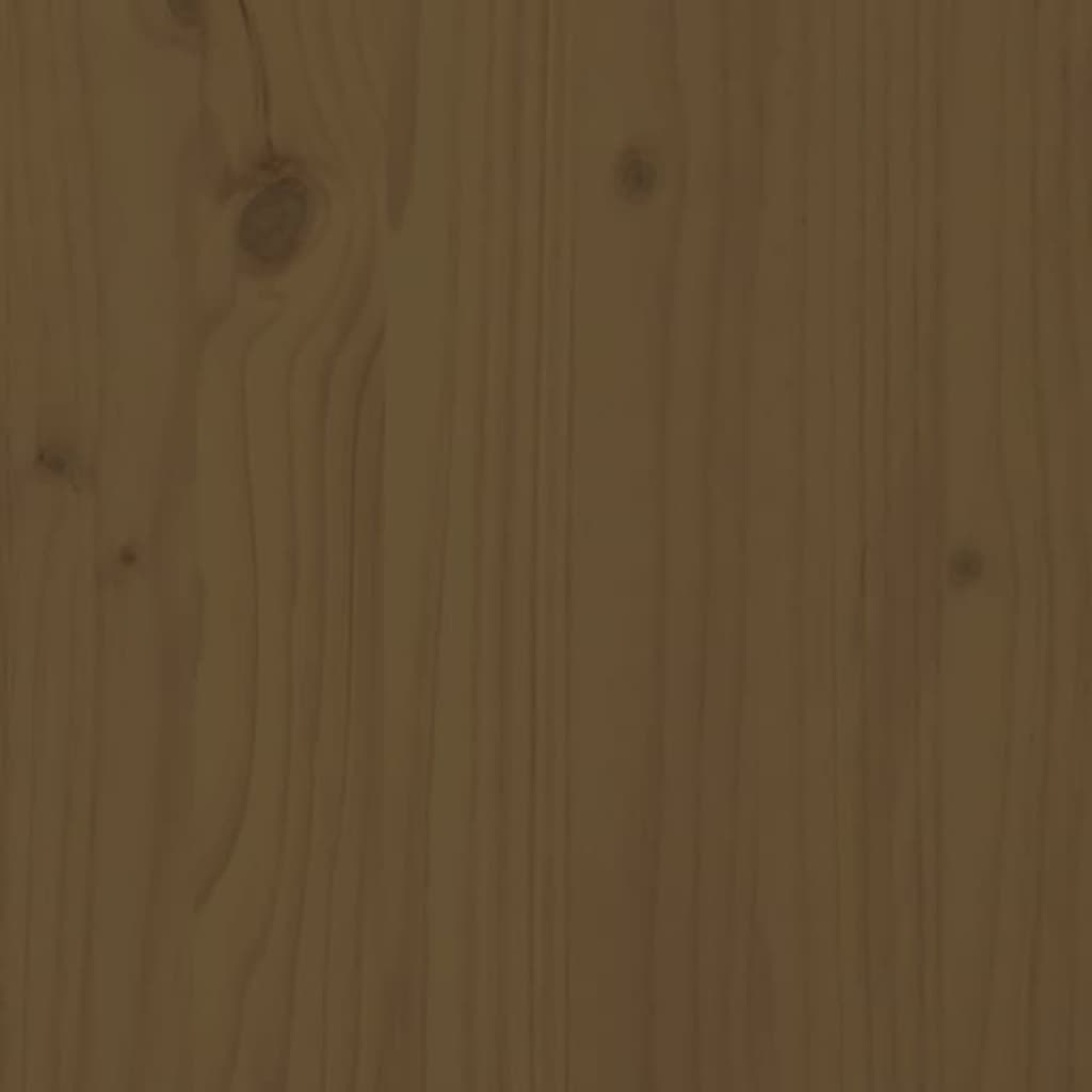 Esstisch Honigbraun 110x55x75 cm Massivholz Kiefer