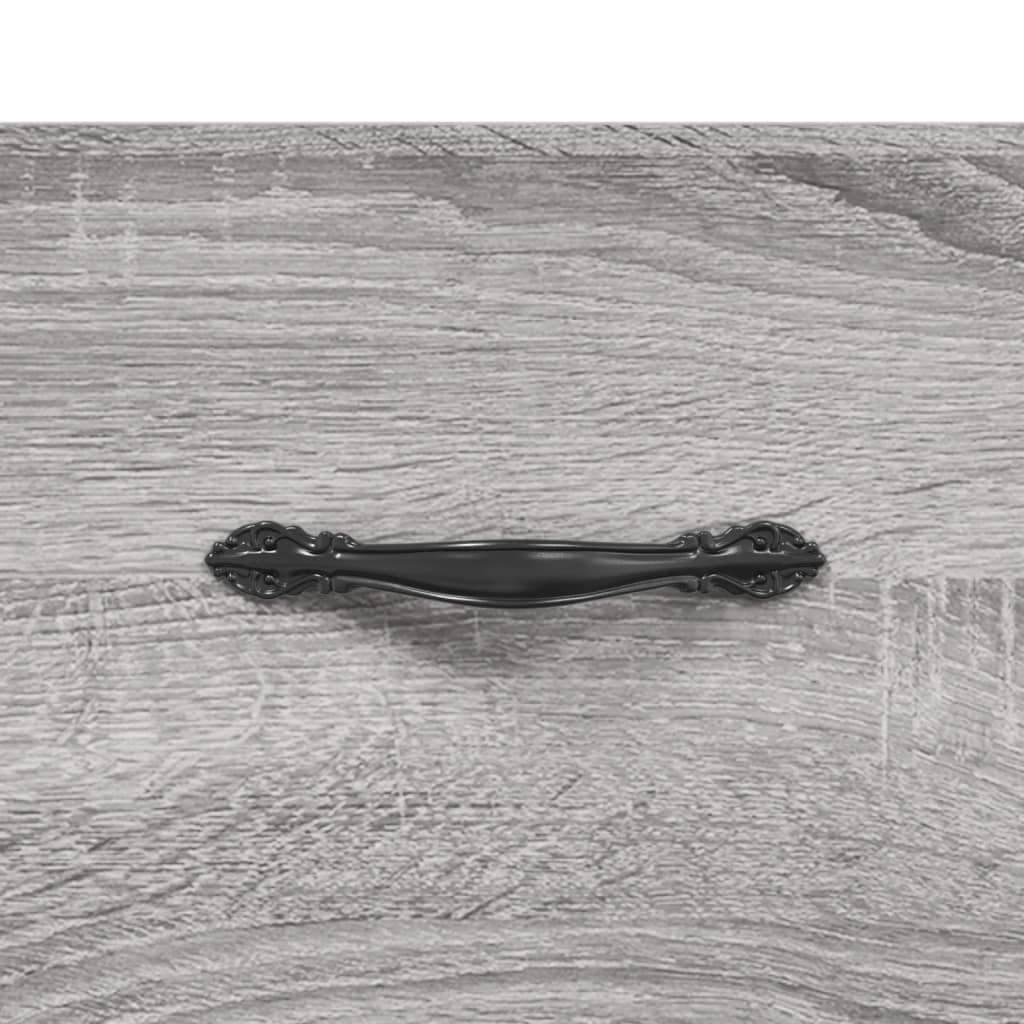 Schuhschrank Grau Sonoma 30x35x105 cm Holzwerkstoff