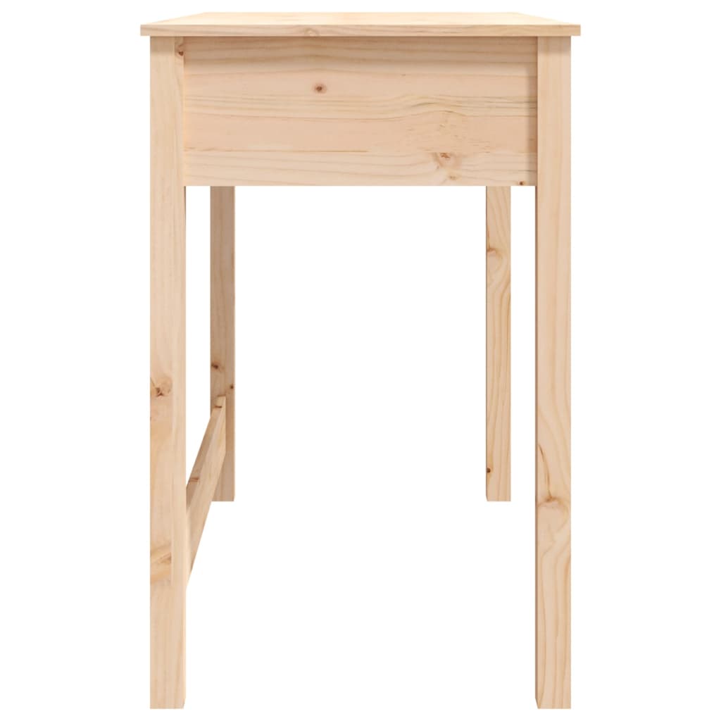 Schreibtisch mit Schubladen 100x50x78 cm Massivholz Kiefer
