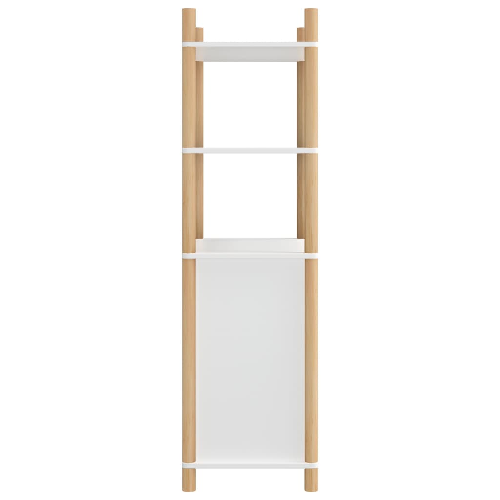 Highboard Weiß 60x40x141 cm Holzwerkstoff