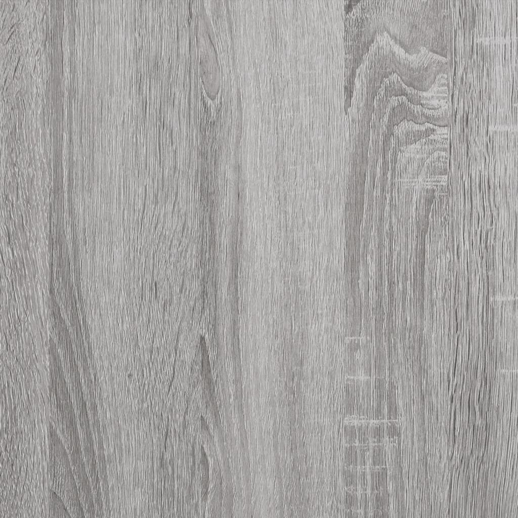 Wandschrank Grau Sonoma 60x31x70 cm Holzwerkstoff