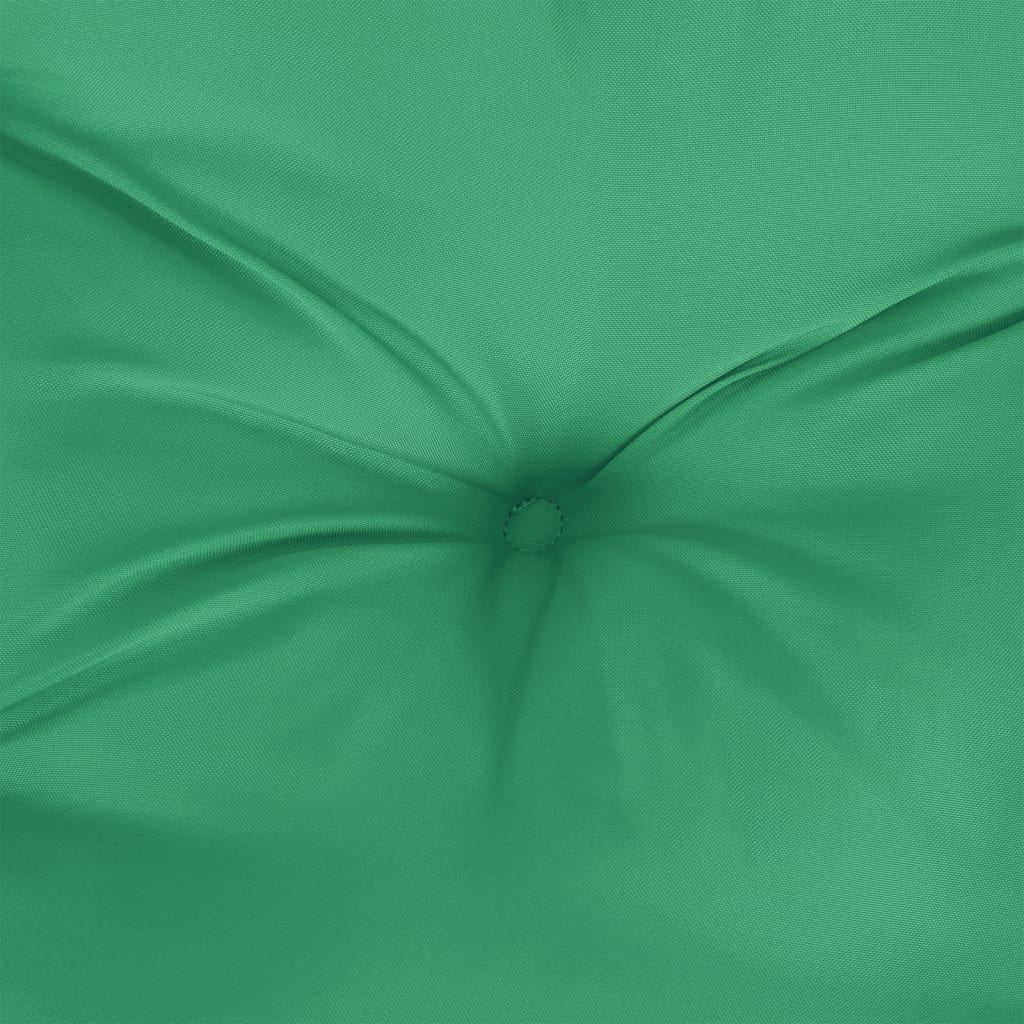 Palettenkissen Grün 120x80x12 cm Stoff