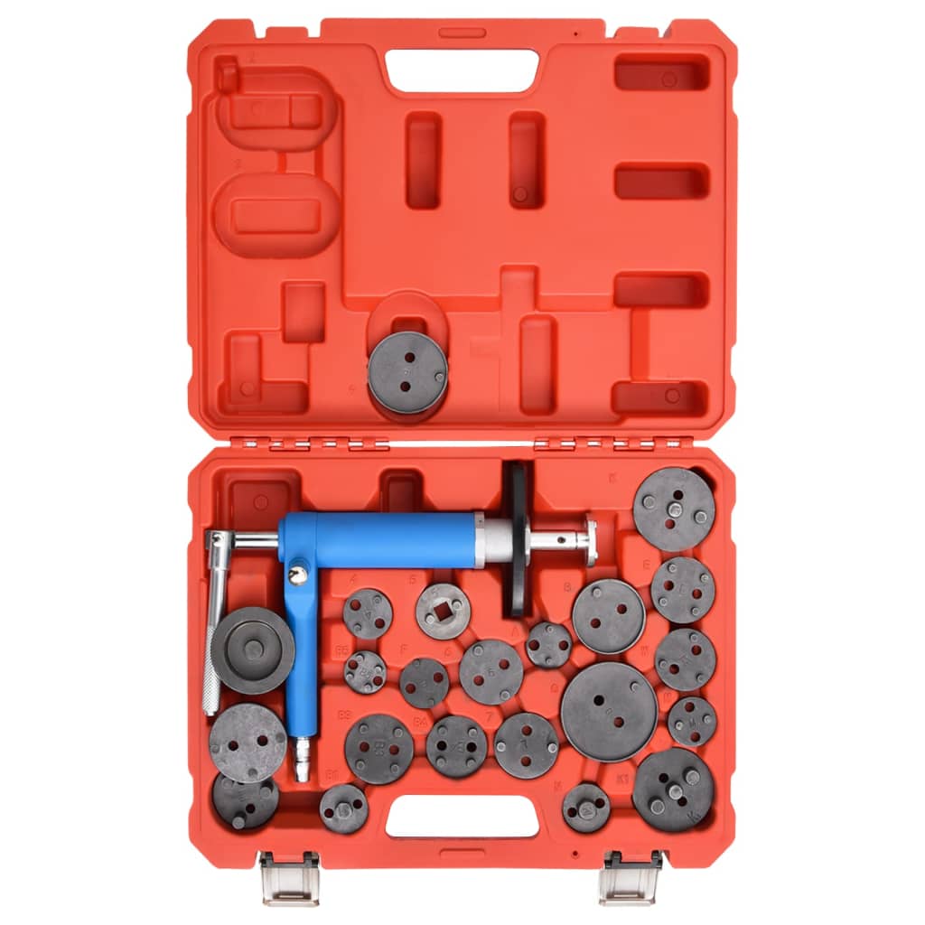 23-tlg Druckluft-Bremskolben-Rücksteller Universal Werkzeug Set